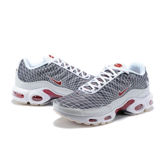 Nike Air Max Plus Tn (M) Grey and White Shoes