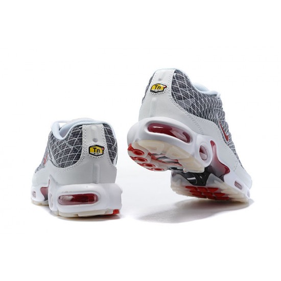 Nike Air Max Plus Tn (M) Grey and White Shoes