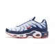 Nike Air Max Plus Tn (M) QS White Blue and Red Shoes