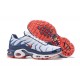 Nike Air Max Plus Tn (M) QS White Blue and Red Shoes