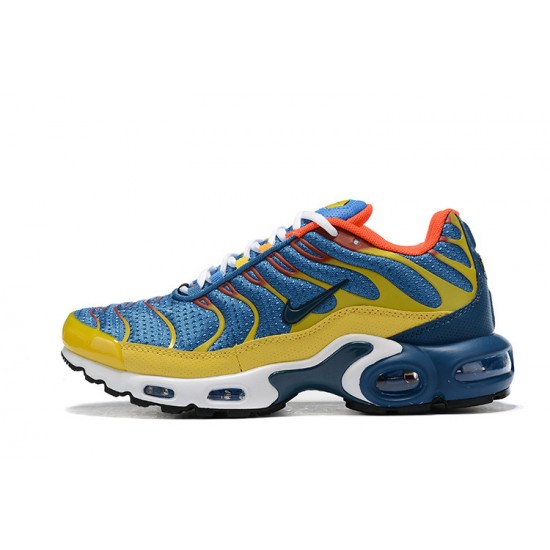 Nike Air Max Plus Tn (M) SE CJ9987-600 Blue Yellow Shoes