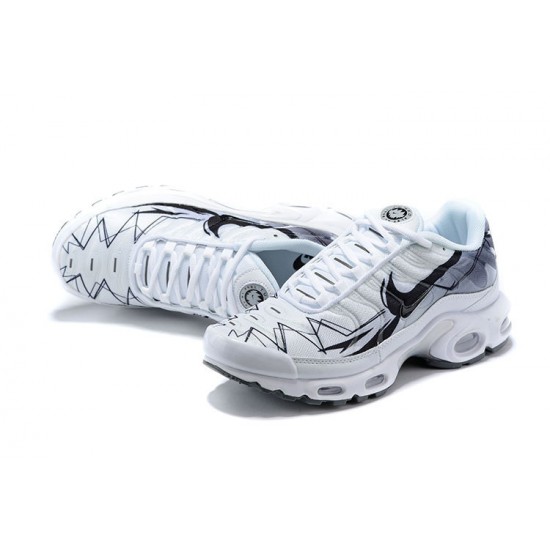 Nike Air Max Plus Tn (M) White Black BV1983-100 Shoes