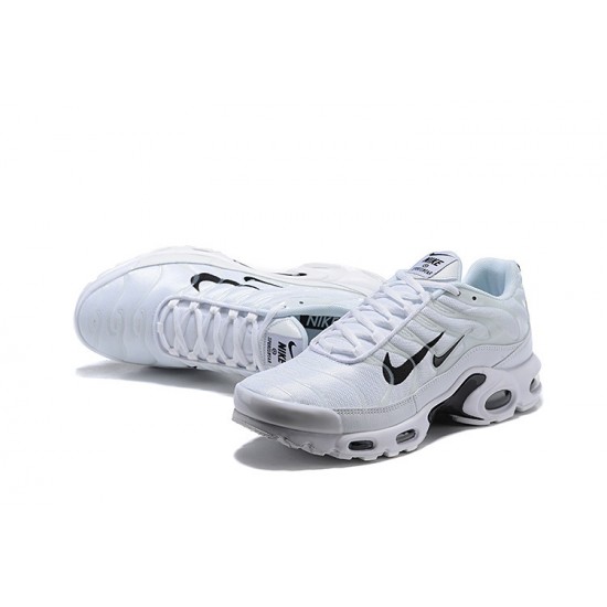 Nike Air Max Plus Tn (M) White Black Shoes