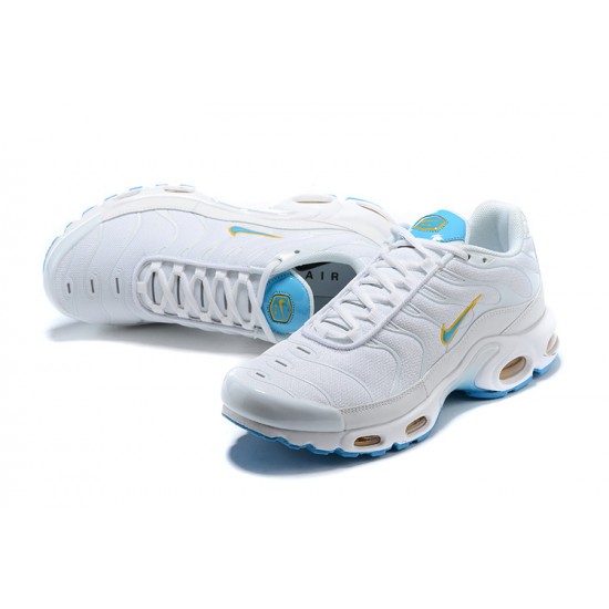 Nike Air Max Plus Tn (M) White Blue Shoes