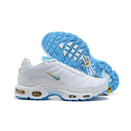 Nike Air Max Plus Tn (M) White Blue Shoes