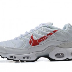 Nike Air Max Plus Tn (M) White Red CU3454-100 Shoes