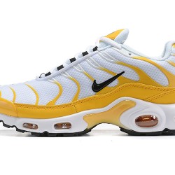 Nike Air Max Plus Tn (M) White Yellow CD7061-700 Shoes