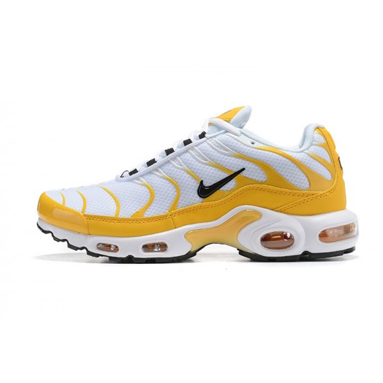 Nike Air Max Plus Tn (M) White Yellow CD7061-700 Shoes