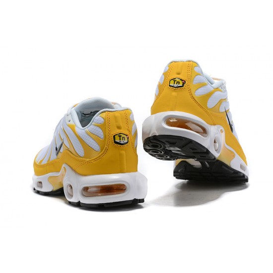 Nike Air Max Plus Tn (M) White Yellow CD7061-700 Shoes