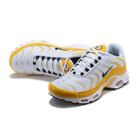 Nike Air Max Plus Tn (M) White Yellow CD7061-700 Shoes