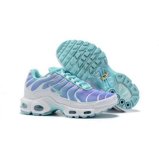 Nike Air Max Plus Tn (W) White Blue Shoes