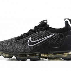 Nike Air VaporMax 2021 Flyknit (W/M) Black Grey DC9394-001 Shoes