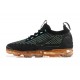 Nike Air VaporMax 2021 Flyknit (W/M) Black Orange Shoes