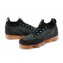 Nike Air VaporMax 2021 Flyknit (W/M) Black Orange Shoes