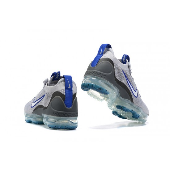 Nike Air VaporMax 2021 Flyknit (W/M) Grey Blue Shoes