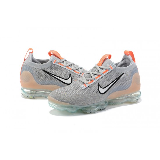 Nike Air VaporMax 2021 Flyknit (W/M) Grey Orange DH4084-002  Shoes