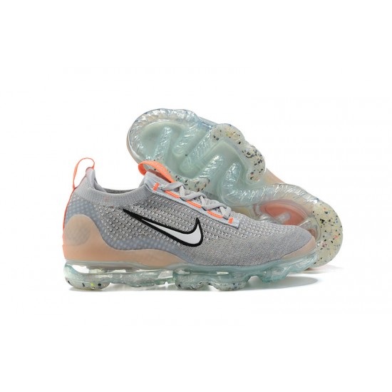 Nike Air VaporMax 2021 Flyknit (W/M) Grey Orange DH4084-002  Shoes