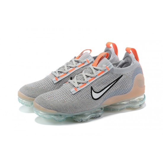 Nike Air VaporMax 2021 Flyknit (W/M) Grey Orange DH4084-002  Shoes