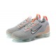 Nike Air VaporMax 2021 Flyknit (W/M) Grey Orange DH4084-002  Shoes