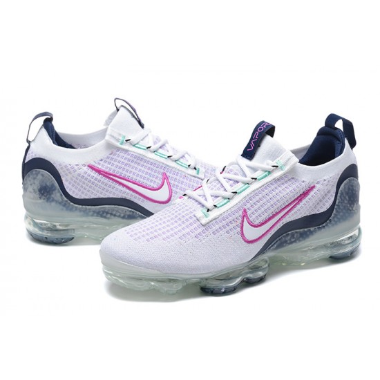 Nike Air VaporMax 2021 Flyknit (W/M) White Pink DB1550-105 Shoes