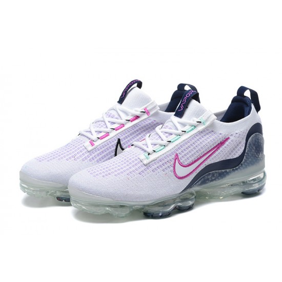 Nike Air VaporMax 2021 Flyknit (W/M) White Pink DB1550-105 Shoes