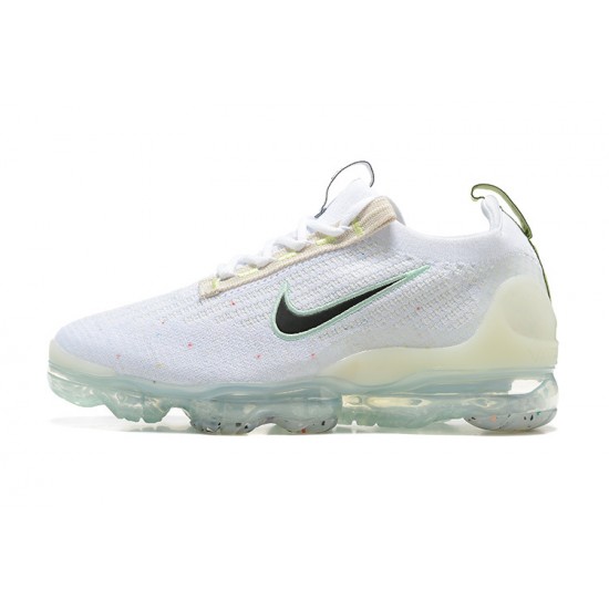 Nike Air VaporMax 2021 Flyknit (W/M) White and Black Shoes