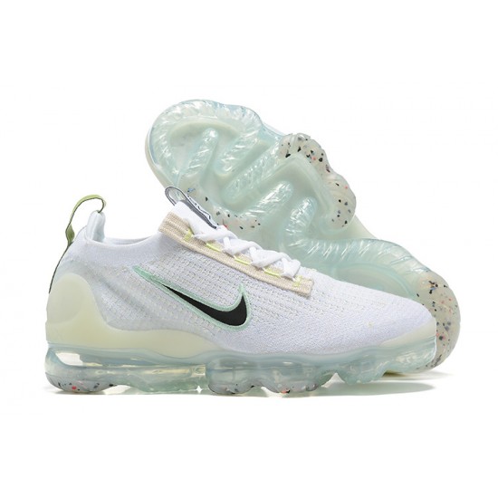 Nike Air VaporMax 2021 Flyknit (W/M) White and Black Shoes