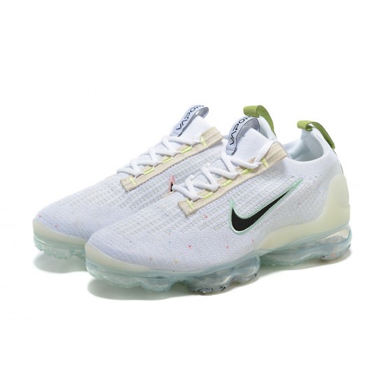 Nike Air VaporMax 2021 Flyknit (W/M) White and Black Shoes