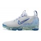 Nike Air VaporMax 2021 Flyknit (W/M) White and Blue Shoes