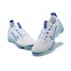 Nike Air VaporMax 2021 Flyknit (W/M) White and Blue Shoes