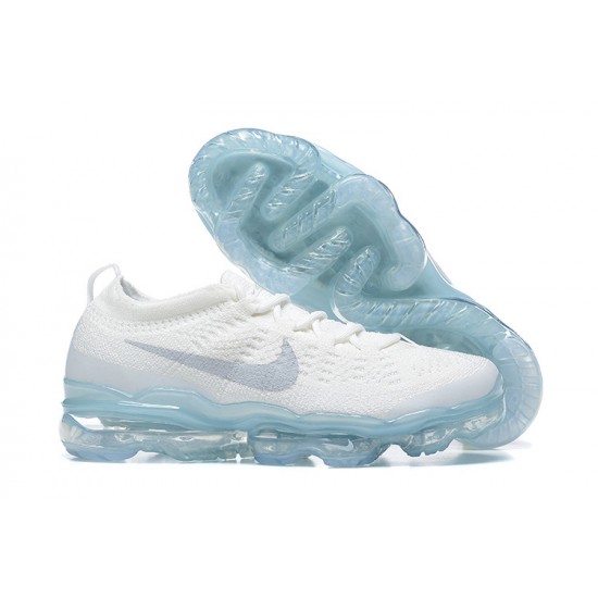 Nike Air VaporMax 2023 Flyknit Pure (W/M) Platinum White Blue DV1678-002 Shoes