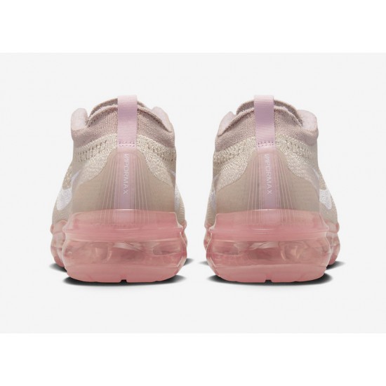 Nike Air VaporMax 2023 Flyknit (W) Oatmeal Pink DV6840-101 Shoes