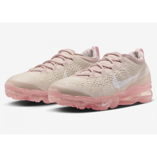 Nike Air VaporMax 2023 Flyknit (W) Oatmeal Pink DV6840-101 Shoes