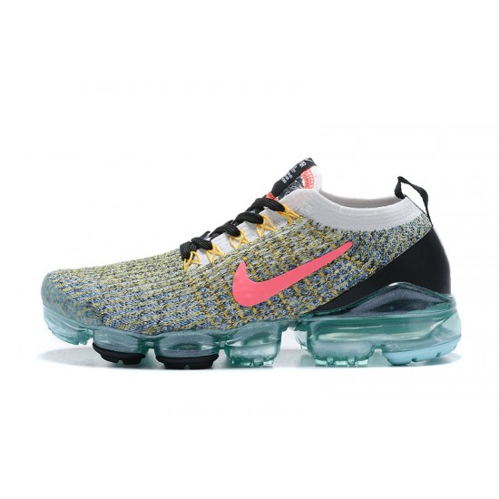 Nike Air VaporMax Flyknit 3 (W/M) Black Green Shoes AJ6910-104