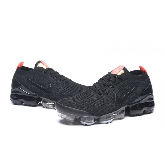 Nike Air VaporMax Flyknit 3 (W/M) Black Orange Shoes