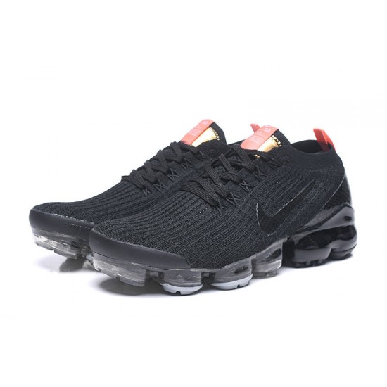 Nike Air VaporMax Flyknit 3 (W/M) Black Orange Shoes