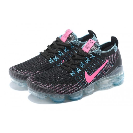 Nike Air VaporMax Flyknit 3 (W/M) Black Pink Shoes AJ5910-101