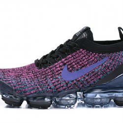 Nike Air VaporMax Flyknit 3 (W/M) Black Purple Shoes AJ6900-009