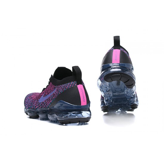 Nike Air VaporMax Flyknit 3 (W/M) Black Purple Shoes AJ6900-009