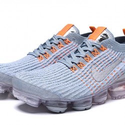 Nike Air VaporMax Flyknit 3 (W/M) Grey Orange Shoes AJ6900-003