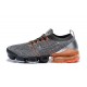 Nike Air VaporMax Flyknit 3 (W/M) Grey Orange Shoes AJ6900-024