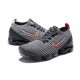 Nike Air VaporMax Flyknit 3 (W/M) Grey Red Shoes AJ6900-012