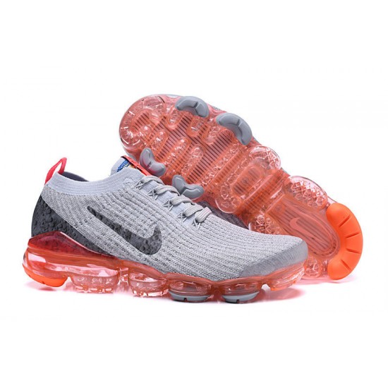 Nike Air VaporMax Flyknit 3 (W/M) Grey Red Shoes AJ6900-600