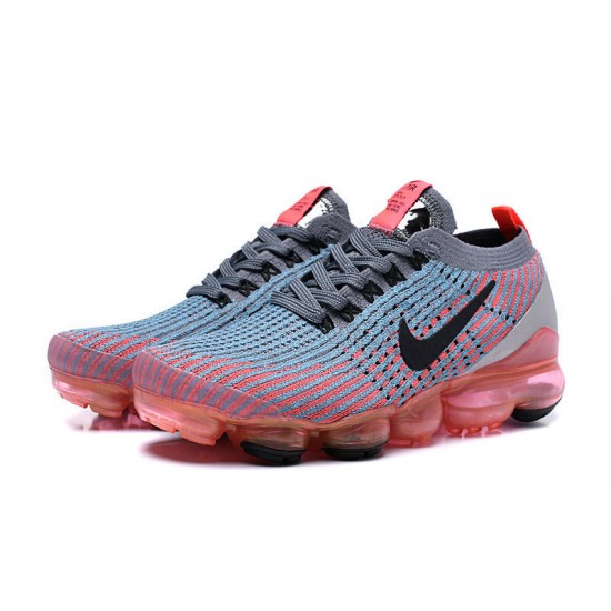 Nike Air VaporMax Flyknit 3 (W/M) Grey Red Shoes AJ6900-601