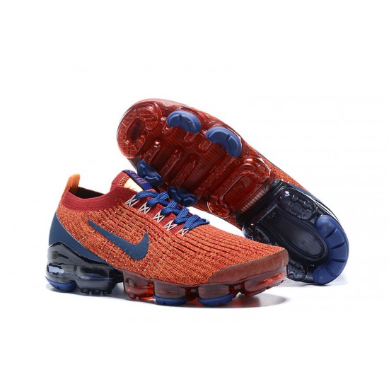 Nike Air VaporMax Flyknit 3 (W/M) Red Blue Shoes AJ6900-600