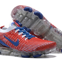 Nike Air VaporMax Flyknit 3 (W/M) Red Blue Shoes CW5585-100