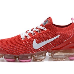 Nike Air VaporMax Flyknit 3 (W/M) Red White Shoes CU4756-600