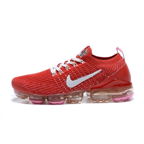 Nike Air VaporMax Flyknit 3 (W/M) Red White Shoes CU4756-600