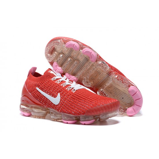 Nike Air VaporMax Flyknit 3 (W/M) Red White Shoes CU4756-600