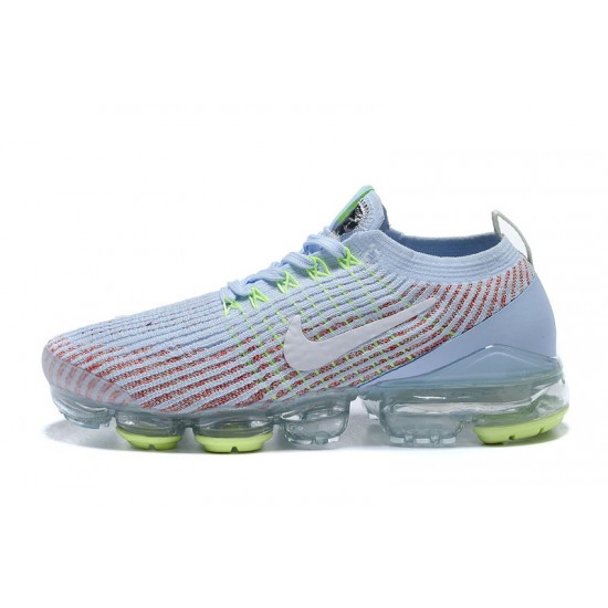 Nike Air VaporMax Flyknit 3 (W/M) White Blue Shoes AJ6910-200